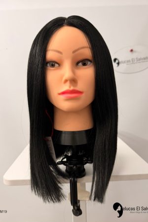 Peluca Cabello Negro