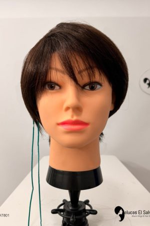 Peluca Corte Pixie - Negro Cereza