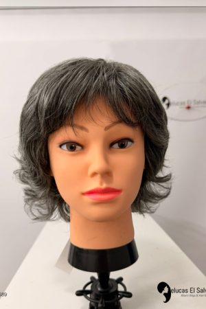 Peluca Corta - Canas