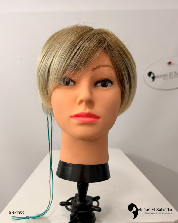 Peluca Rubia - Corte Pixie