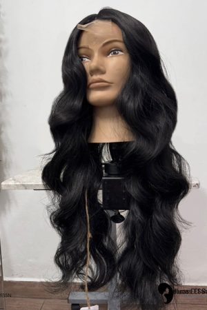 Peluca Cabello Negro